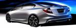 Honda Civic Sedan Concept 2011 года